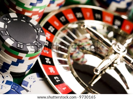 Roulette & Chips & Casino