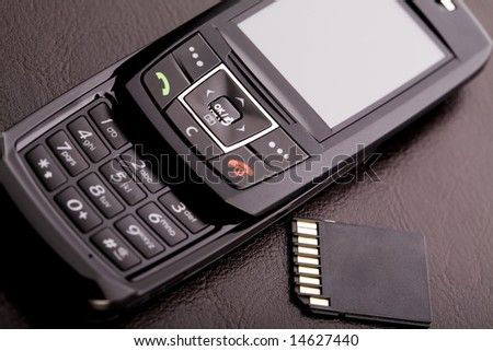 Mobile phone or cellphone - gsm, global connection and telecommunication