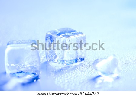 Cold, ice, cool background