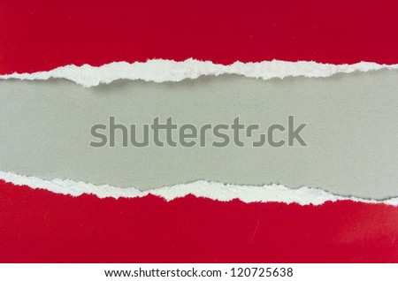 Similar – Image, Stock Photo red-white-red. Red color tears on a white background.