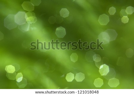 Green reflex background