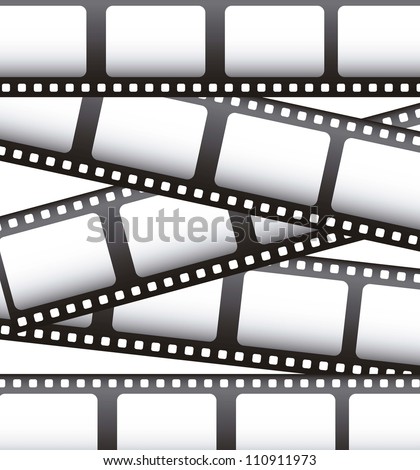 Film Movie Over White Background. Vector Illustration - 110911973 ...
