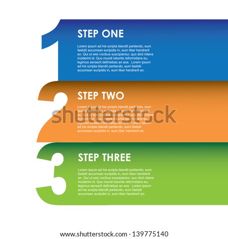 infographics numerical over white background vector illustration