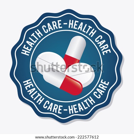 health care graphic design , vector illustration