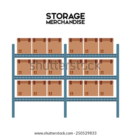 warehouse design, vector illustration eps10 graphic 