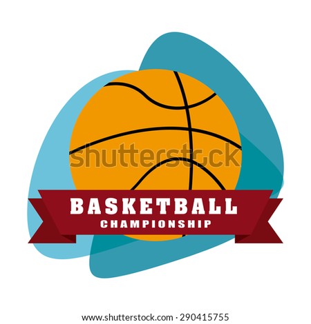 basketball sport design, vector illustration eps10 graphic