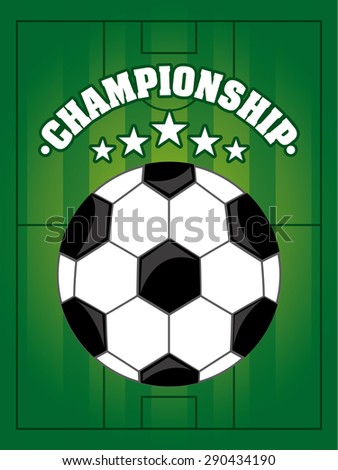 soccer sport design, vector illustration eps10 graphic
