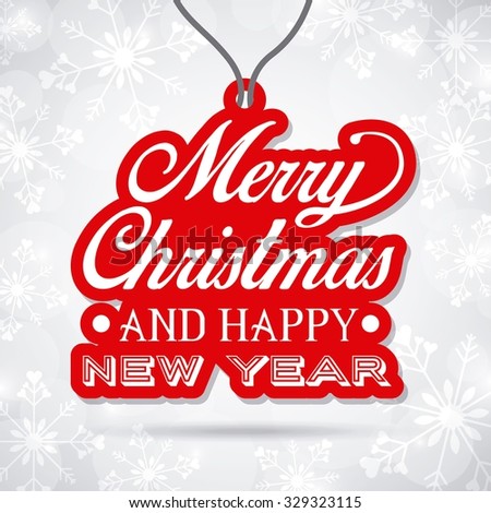 Happy Merry Christmas Design, Vector Illustration Eps10 Graphic - 329323115 : Shutterstock