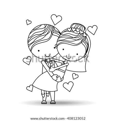 Similar – Image, Stock Photo Just married husband and wife