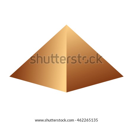 piramid infographic presentation icon vector illustration design