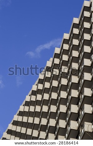 Highrise building with sky