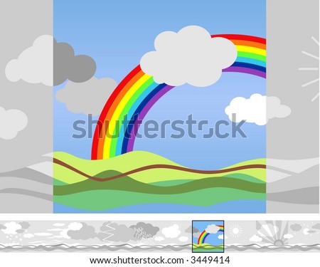 Weather 7 - rainbow