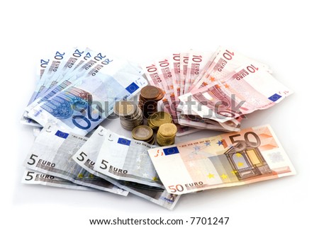 Euro money to pay with