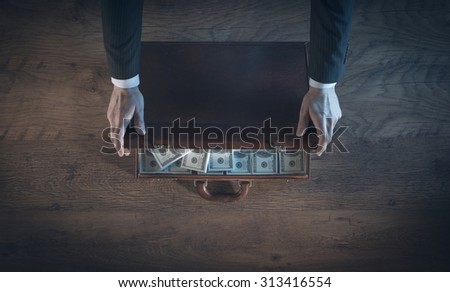 Similar – Image, Stock Photo top view of unrecognizable Woman working on financial data with computer. Analyzing graphics and statistics on screen. Cute small dog resting besides. Home office, Technology and business concept