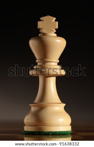King Chess Piece, Close Up Stock Photo 91638332 : Shutterstock