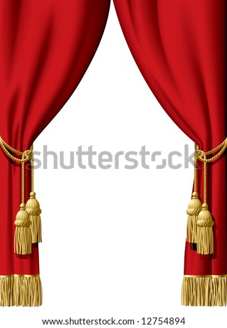 Similar – Image, Stock Photo Staging Red Cloth White