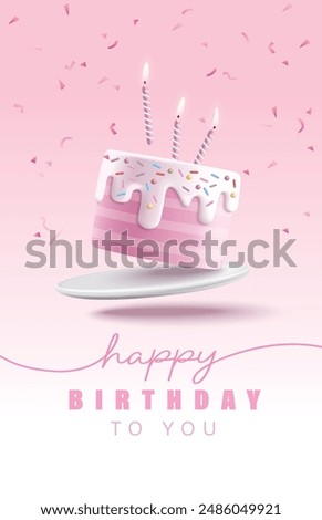 Similar – Image, Stock Photo party celebration happy birthday frame