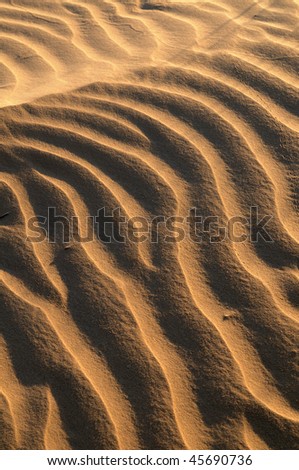 Sand desert background texture