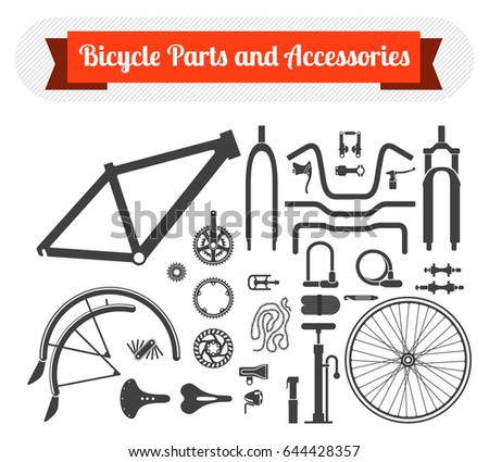 Image, Stock Photo Rim, mudguard and fork of a rusty bicycle