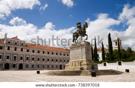 Similar – Foto Bild Denkmal von Johannes IV. vor dem Herzogspalast von Vila Vicosa, Portugal