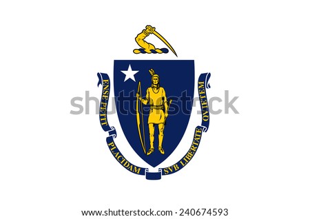 State of Massachusetts Flag