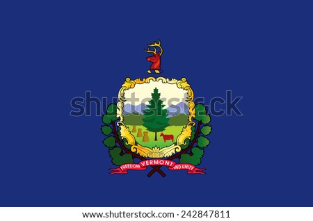 State of vermont Flag