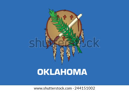 State of Oklahoma Flag