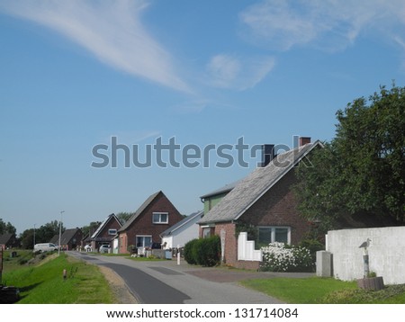 England, a village in North Germany