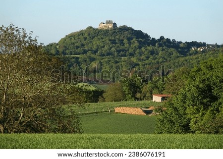 Similar – Image, Stock Photo Grain field at Otzberg