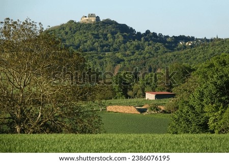 Similar – Image, Stock Photo Grain field at Otzberg