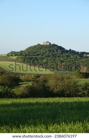 Similar – Image, Stock Photo Grain field at Otzberg