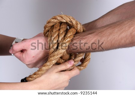 Tied hands