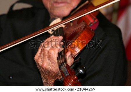 Master violin player