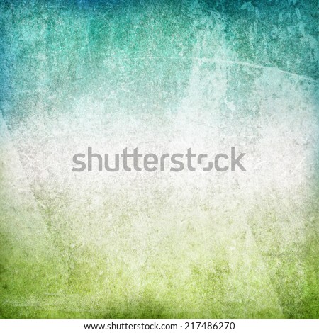 Abstract Rough Green Paper Background XXL Retro vintage paper grunge texture with lines and copy space