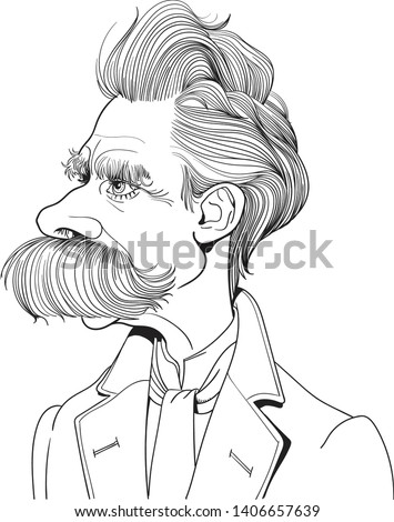 Friedrich Nietzsche Vector Image | Download Free Vector Art | Free-Vectors