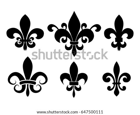 Fleur De Lys Template | Free download on ClipArtMag