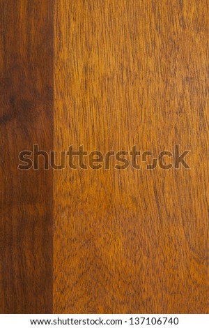 brown wooden background with dark margin on left side or wood grain texture