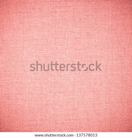 red abstract linen background or grid pattern textile texture