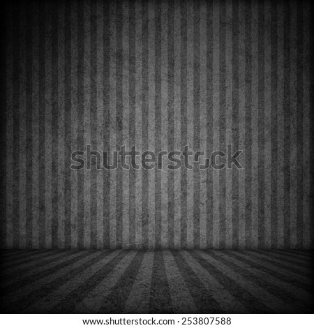 stage black background with stripes pattern gray texture