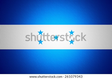 Honduras flag or banner on abstract texture