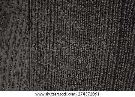 wood grain texture or oak plank black background with margin