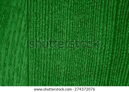 wood grain texture or oak plank green background with margin