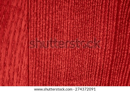 wood grain texture or oak plank red background with margin