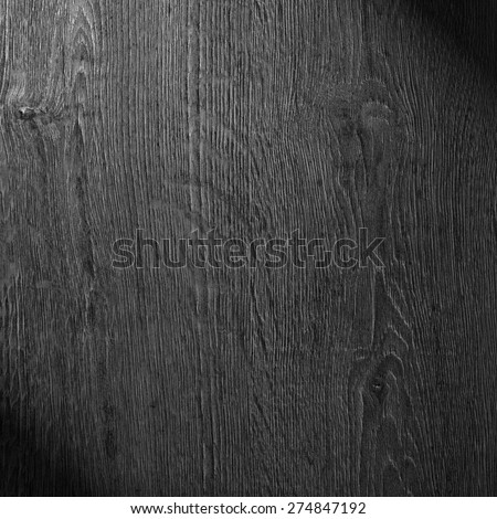 black wood background or oak furniture texture