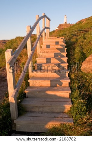 Cape Spear lighthouse in Newfoundland Canada