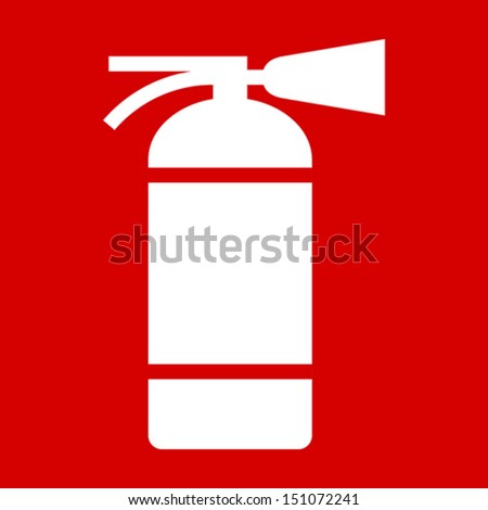 Fire extinguisher sign