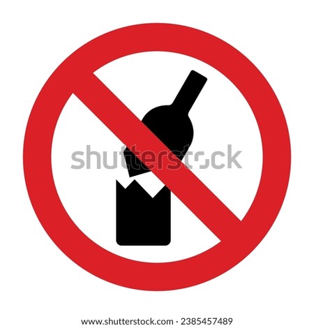 No glass or bottles allowed in this area. Forbid to throw on the street, beach or park. No alcohol. No glass shards.
