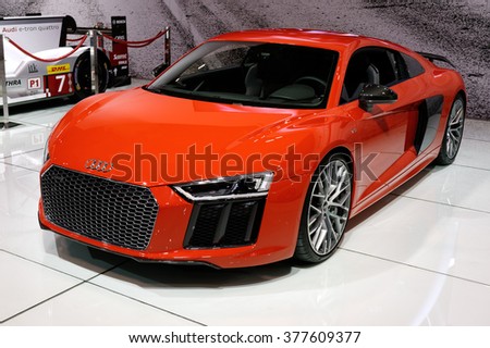 Red Audi R8 Free Vector | 123Freevectors