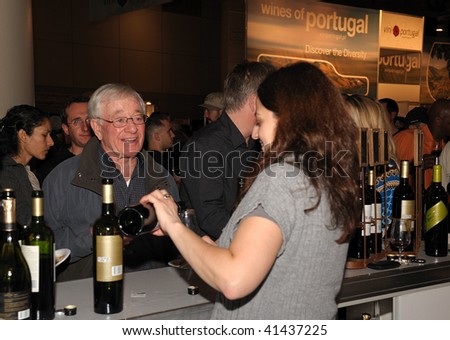 TORONTO-NOVEMBER 21: At the 15th Annual Gourmet Food and Wine Expo, held from Nov.19-22, there were over 1500 wines,beers and spirits from around the World on November 21, 2009 in Toronto, Canada