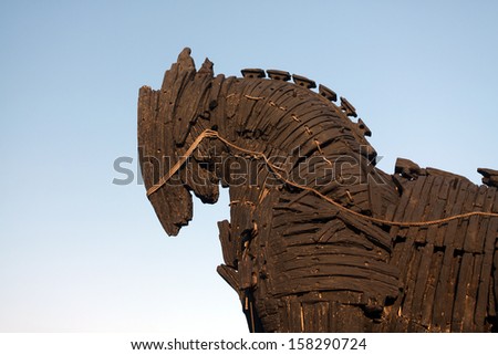 Trojan Horse in Canakkale ,Turkey.